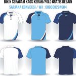 desaib baju kaos kerah polo shirt untuk seragam