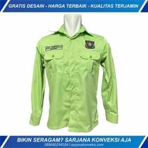 DESAIN KEMEJA DINAS PUSKESMAS