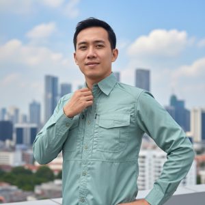 READY STOCK KEMEJA TACTICAL TOSCA MUDA